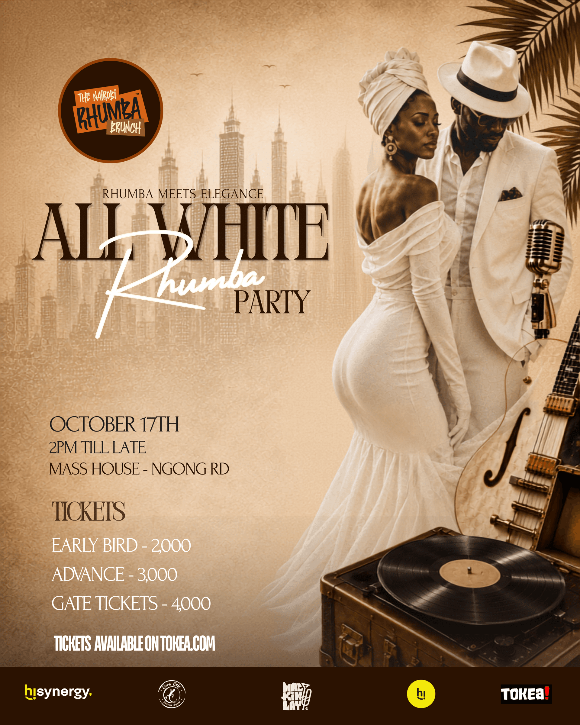 The Nairobi Rhumba Brunch All White Party