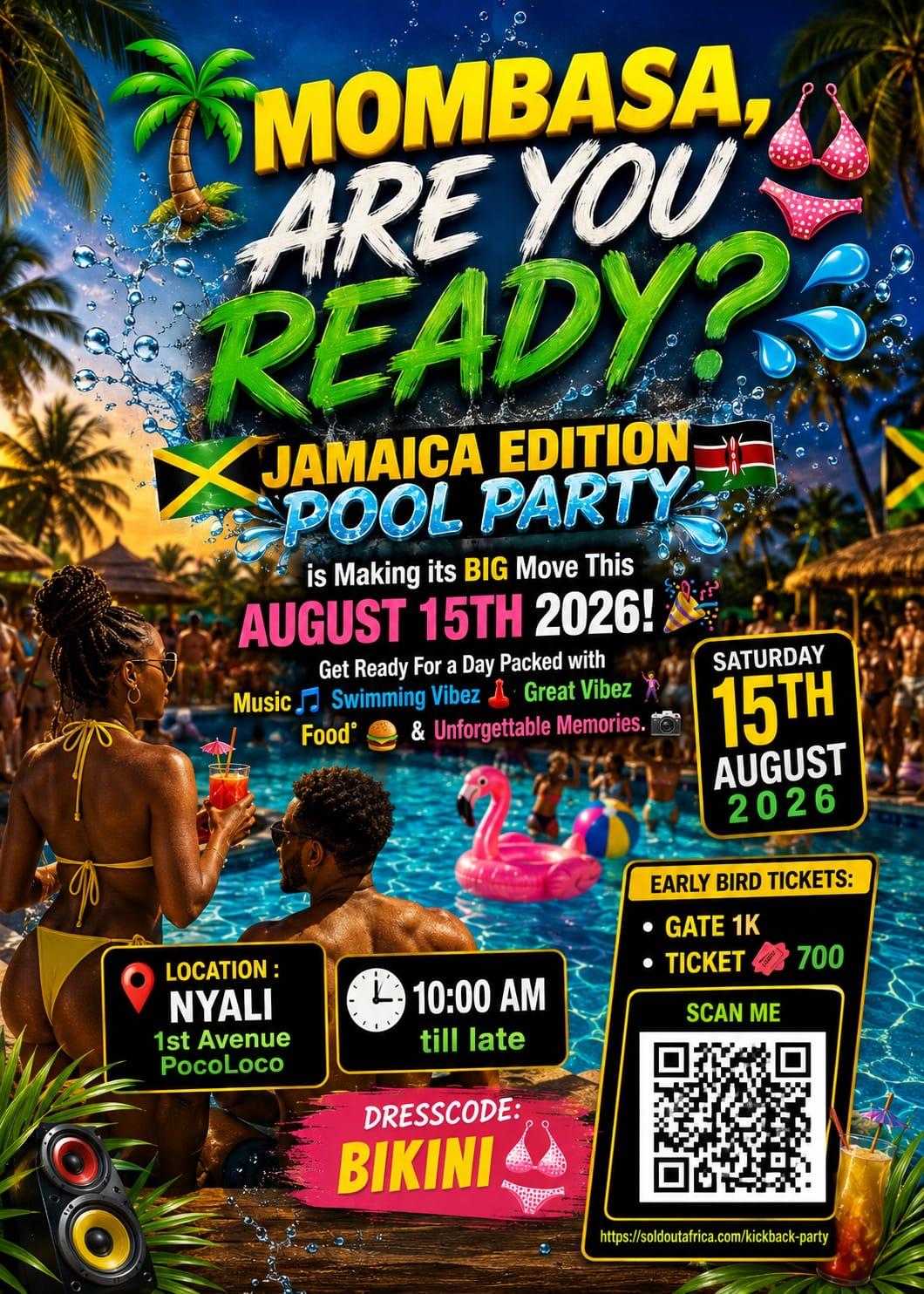 Jamaica Edition Pool Party